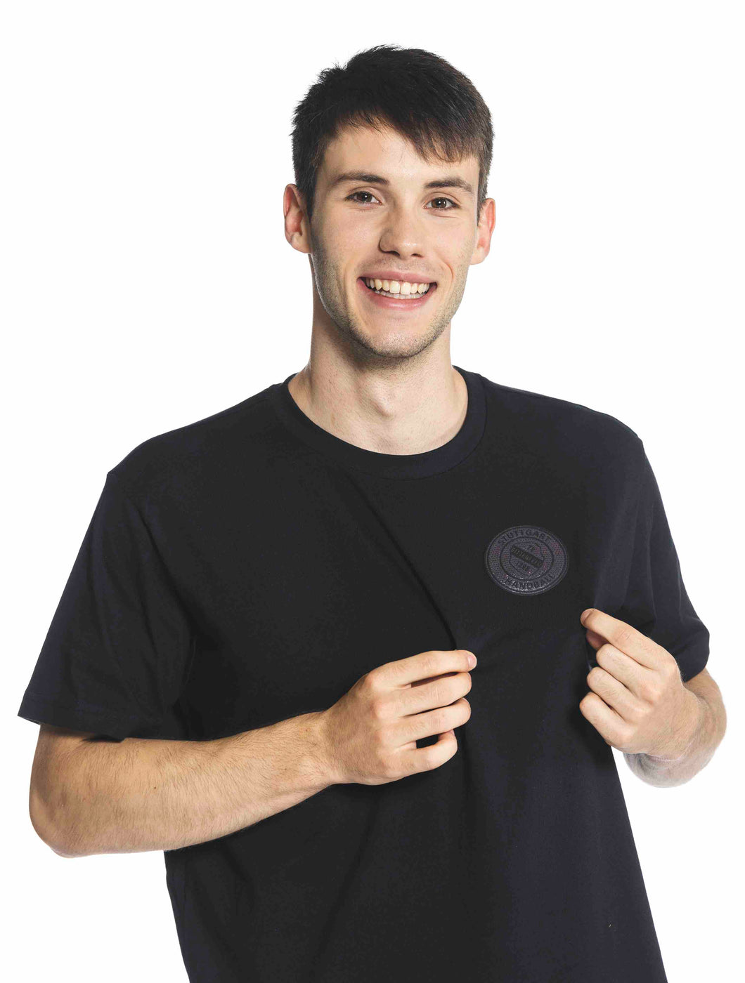TVB T-Shirt hummel schwarz mit 3D Badge