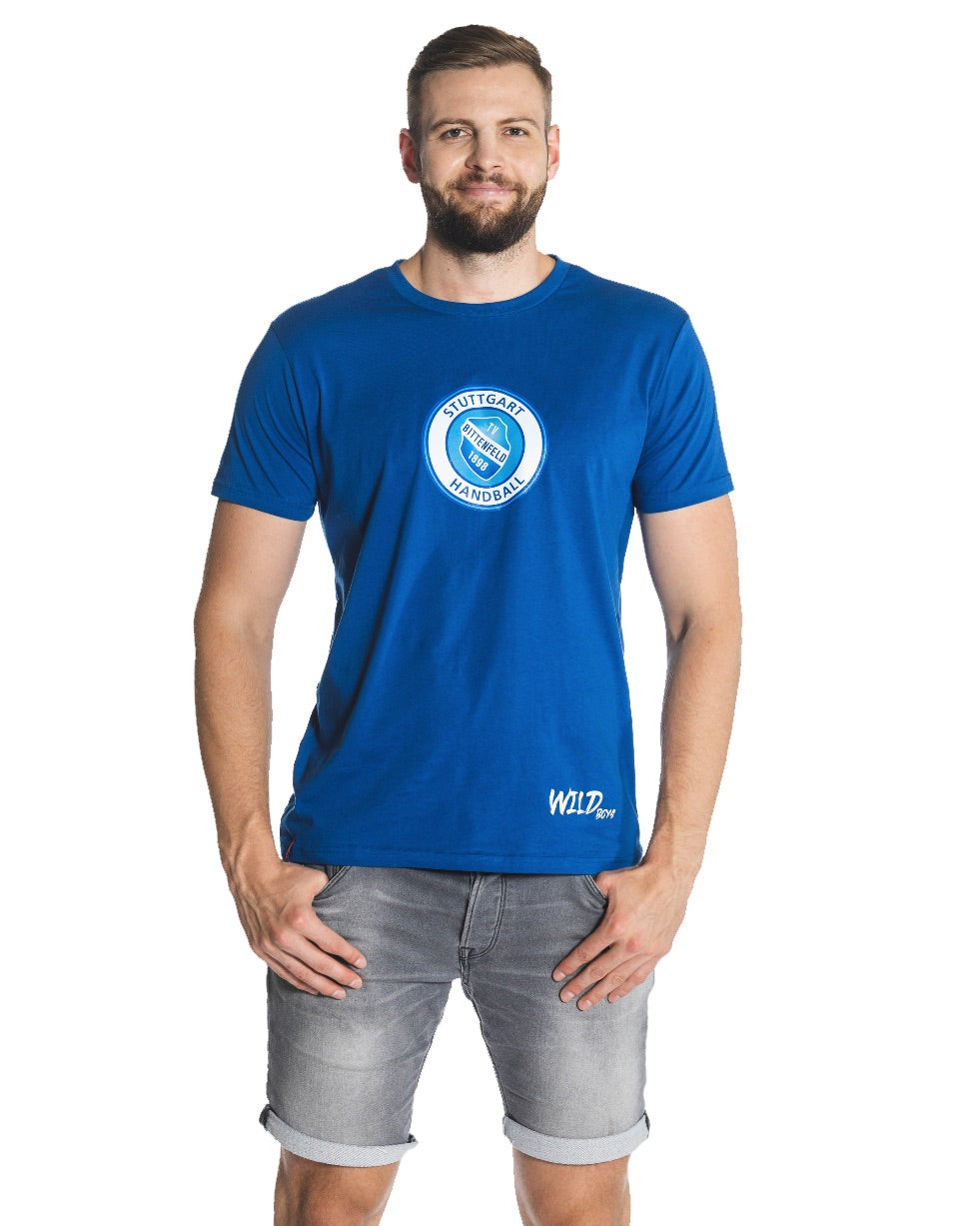TVB T-Shirt hummel Wappen blau